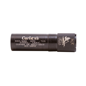Carlson's Choke Tubes Delta 12 Gauge Long Range Beretta Benelli Mobil Extended Waterfowl Choke Tube, Blue - 07117