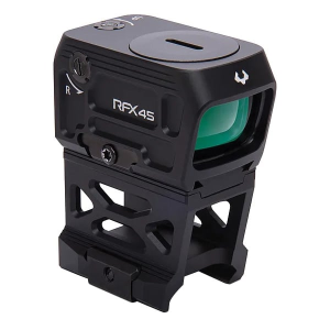 Viridian RFX45 Pro Green-Dot Reflex Sight 1x24mmx15.50mm - 5 MOA Dot Professional Green-Dot Sight for Tactical Precision - 981-0052