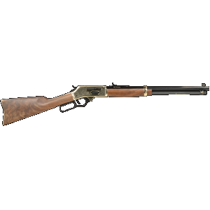 Henry Brass Wildlife Edition .30-30 Winchester Lever Action Rifle, Fancy American Walnut - H009BGWL
