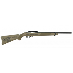 RUGER Rifle 10/22 Trump Fight Limited Edition .22lr 18.5" 10rd, Fde - 31210-trump