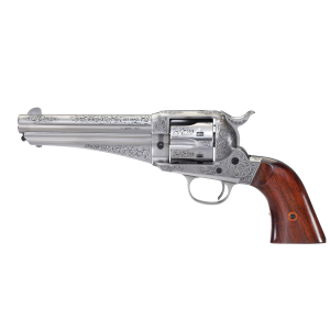 Taylors & Company 1875 Army Outlaw .45 Long Colt Revolver 5.50" 6rds, White Engraved - 550408