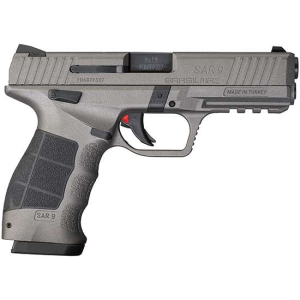 SAR USA SAR9 9mm Pistol, Platinum 17rd 4.4" - SAR9PT