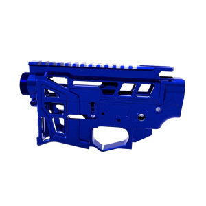 Lead Star Arms LSA-15 Skeletonized AR-15 Receiver Set, Blue