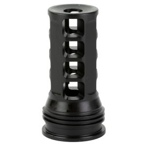 HUXWRX Safety Company Muzzle Brake-QD, 7.62mm, Black, 1/2X28, Fits HuxWrx/OSS Suppressors