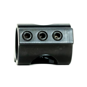 Faxon Firearms 3-Screw Low-Profile Gas Block 0.75", Black - Reliable Gas Block for Improved Handling - GBLP7503