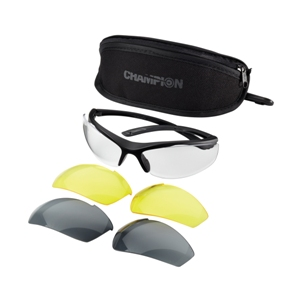 Champion Shooting Glasses 3 Lens w/ case