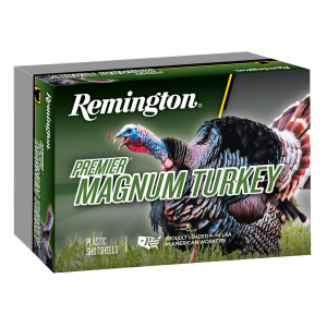 REMINGTON Premier Magnum Copper-plated Turkey 3" 20 Gauge Ammo 6, 5/box - P20xhm6a