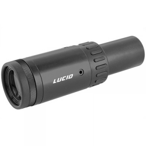 Lucid Optics 2-5x Magnifier Compatible w/ any RedDot, Black - L-2X5X