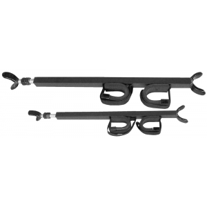 Great Day Quickdraw Black Aluminum Overhead 2-Gun Rack, 28" to 35" - QD851-OGR