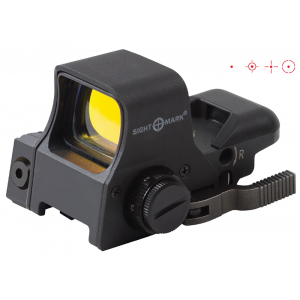 Sightmark Ultra Dual Shot Pro Spec NV Sight QD 1x33mm x 24mm Reflex Illuminated Red Dot Sight - SM14003