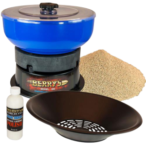 Berrys Bullets Tumbler and Pan Sifter Media Separator Kit, Blue/Black - 39185