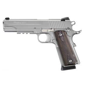 Sig Sauer 1911 .45 ACP Stainless Finish with Blackwood Grips 1911R-45-SSS