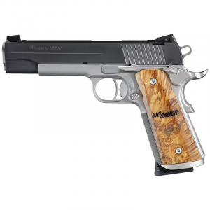 Sig Sauer 1911 STX Full-Size .45 ACP Semi-Automatic Pistol, Stainless - 1911M-45-STX