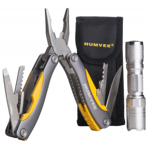 CampCo Humvee Stainless Steel Combo Multi-Purpose Tool, 12" L - HMVCP10