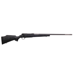 Weatherby Mark V Accumark .338 Lapua Mag Bolt Action RH Rifle, Matte Gel Coated Black - MAM01N338LR8B