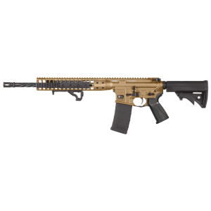 LWRC .223 Remington AR Rifle with 16.1" Barrel, Burnt Bronze - ICDIR5BB16