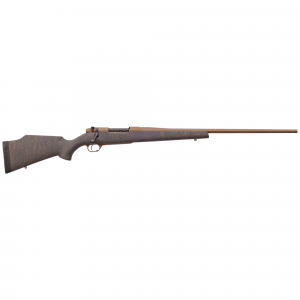 Weatherby Mark V Weathermark 6.5 Creedmoor Bolt Action Rifle, Burnt Bronze - MWB01N65CMR2T - 