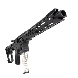 LEAD Star Arms Barrage 16" Skeletonized 9mm Rifle, Black Competition Edition 810055794386 LSA-PCCPSTBLK