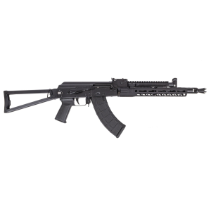 PSA Ak-104 Triangle Side Folding Rifle W/pinned And Welded Spiked Extended Booster, Alg Trigger And Psa-slr Solo 11" Rail 516551305014 516551305014