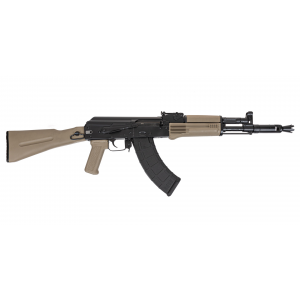 PSA Ak-104 Side Folding Rifle W/pinned And Welded Spiked Extended Booster, Fde