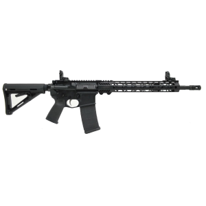 PSA 16" Mid-length 5.56 Nato 1/7 Nitride 13.5" Lightweight M-lok Moe Ept Rifle W/mbus Sight Set