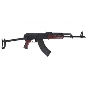 PSA Ak-47 Gf3 Forged Romanian Under Folding Rifle With Cheese Grater Upper Handguard, Redwood