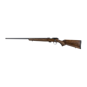 CZ 457 .22 WMR Left Hand Bolt Action Rifle, 24" CHF Barrel, Black - 2391