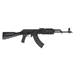 PSA AK-47 GF3 Classic Polymer Rifle with JL Billet Rail, Black