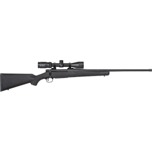 Mossberg Patriot Synthetic 7mm Rem Mag Bolt Action Rifle w/ 3-9x40mm Vortex Crossfire II Scope, Blk - 28125