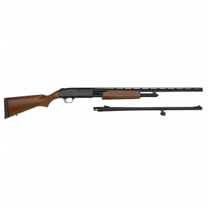 MOSSBERG 500 Combo Field/deer 26"/24" 20 Gauge Shotgun 3" Pump, Wood - 54282