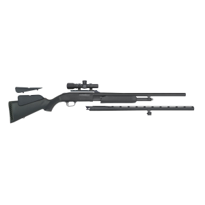 MOSSBERG 500 Combo Field/deer 26"/24" 20 Gauge Shotgun 3" Pump, Black - 54047