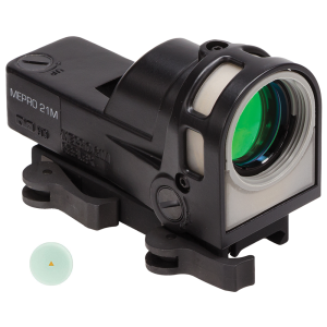 Meprolight MEPRO M21 1x30mm Day/Night Self Illuminated Reflex Sight, 12 MOA Red Triangle Post - ML62641