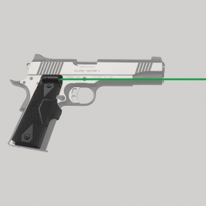 Crimson Trace Front Replacement Laser Grip for 1911 Full-Size Pistol, Black - LG401G