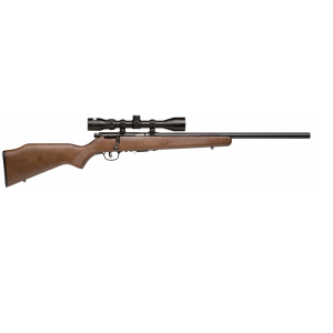 Savage 93R17 GVXP .17 HMR Blued Barrel Wood Stock Rifle w/ Scope 96222