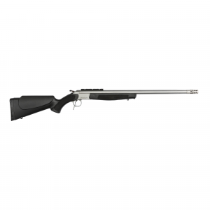 43125449132 CVA Scout .444 Marlin Single Shot Rifle, 25" Barrel, Silver - Cr4913s 43125449132 516551630277