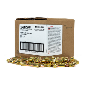 CCI 9mm Bulk Ammo 115gr Fmj 1,000rds Bulk Pack - Cc5000bk1000 50004544639356 5165447812