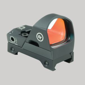 Crimson Trace Compact Open 1x Reflex Red Dot Sight, Illuminated 3.25 MOA Round Dot - CTS1400