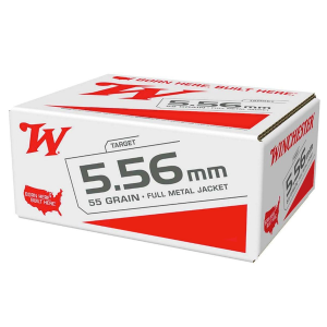 WINCHESTER Usa 5.56 Bulk Ammo 55 Gr Fmj, 500rds Bulk Pack 020892228320 51655123377