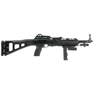 Hi-Point 995TS Carbine FGFL-LAZ 9mm Luger 10 Round Semi Auto Rifle with Forward Grip, Flashlight and Laser, Skeletonized - 995FGFLLAZTS