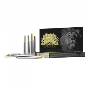 NOSLER Safari 375 H&h 300 Grain Solid Rifle Ammo, 20/box - 40608