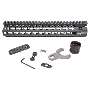 Bravo Company Mfg KeyMod 10" Float Handguard, Black - KMRA10556BK