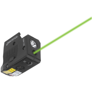 Nightstick Rechargeable Sub-Compact Weapon Mounted Light w/ Green Laser - TSM-13G