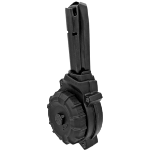 Mag Magazine 9mm 50 Round Drum Fits Sig Sauer P320 Polymer Black Ammo