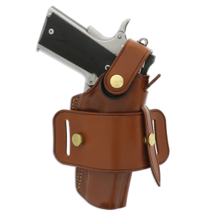 Galco Ironhide 1911 Leather OWB Holster Ambidextrous, Tan - IRO212