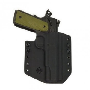 C&G Holsters Right Hand SIG 1911 Outside the Waistband Holster, Black - 074100