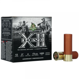 HEVISHOT Hevi-xii Waterfowl 12 Gauge 3" #4 1.37 Oz - 25rds - Hs51204 604544686265 51655151117