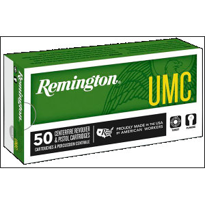 REMINGTON Umc Fmj 125gr .357 Sig Ammunition, 50rds - 23734