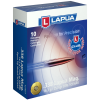 Lapua Scenar .338 Lapua Mag Ammunition, 10 Rounds OTM 250Gr - 4318017