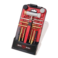 Real Avid Accu-Punch Hammer & Punch Set For Sizes 3/32", 1/8", 5/32", 1/16" & 5/64" - AVHPS-B