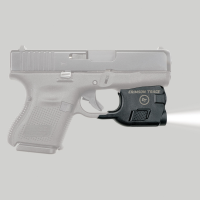 Crimson Trace Lightguard 100 lm White LED Tactical Weapon Light, Black for Glock 26, 27, 33 Pistols - LTG777